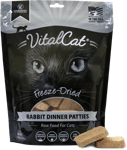 Vital Essentials Rabbit Dinner Patties Freeze-Dried Grain Free
